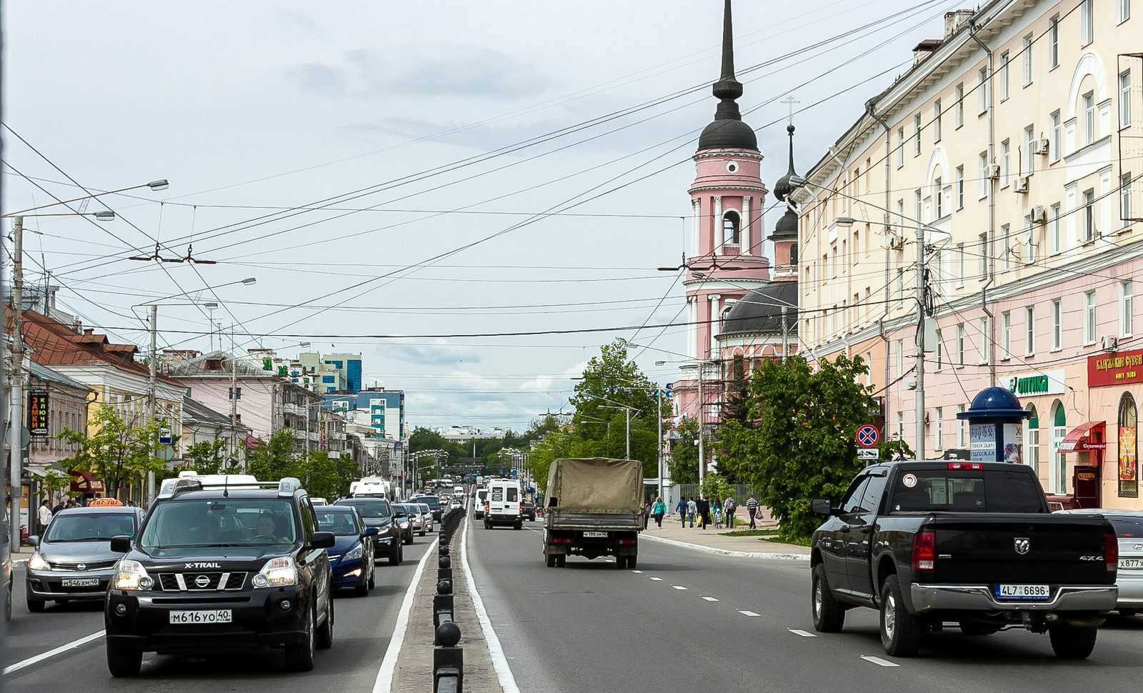 Кирова-Садовая - главная торговая - Калужский перекресток Калуга