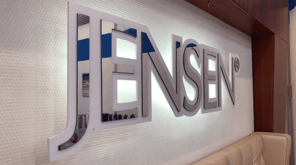 Световые металлические буквы для офиса