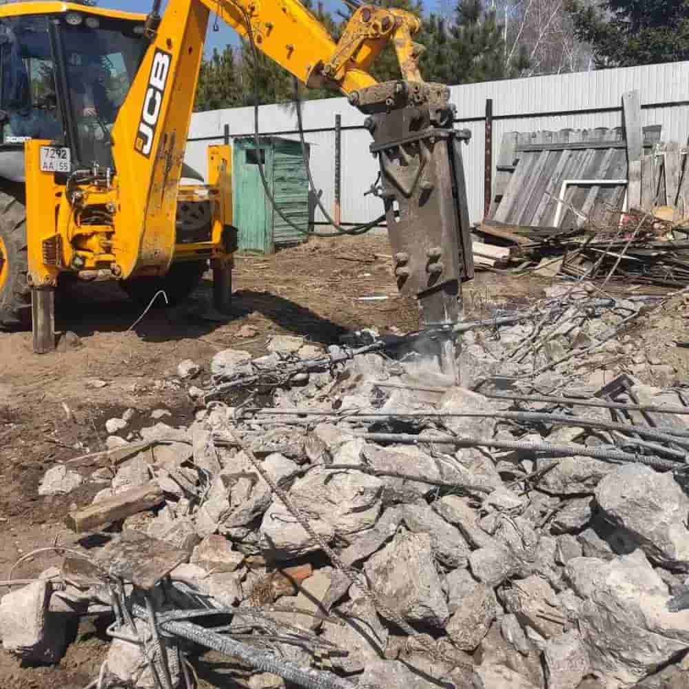 демонтаж фундамента в Омске