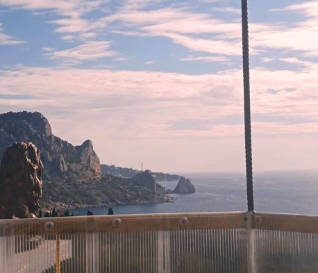 вид на море Крым жилье