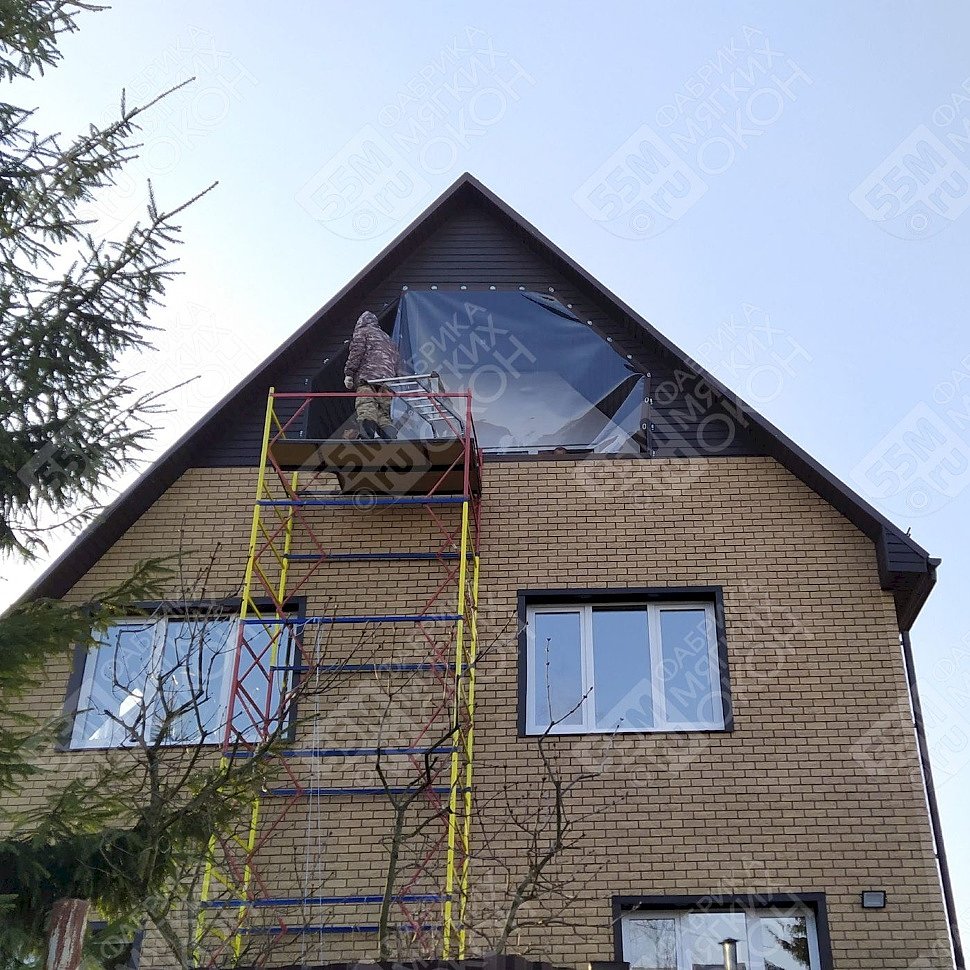 Установка мягких окон под ключ в Санкт-Петербурге и Ленинградской области