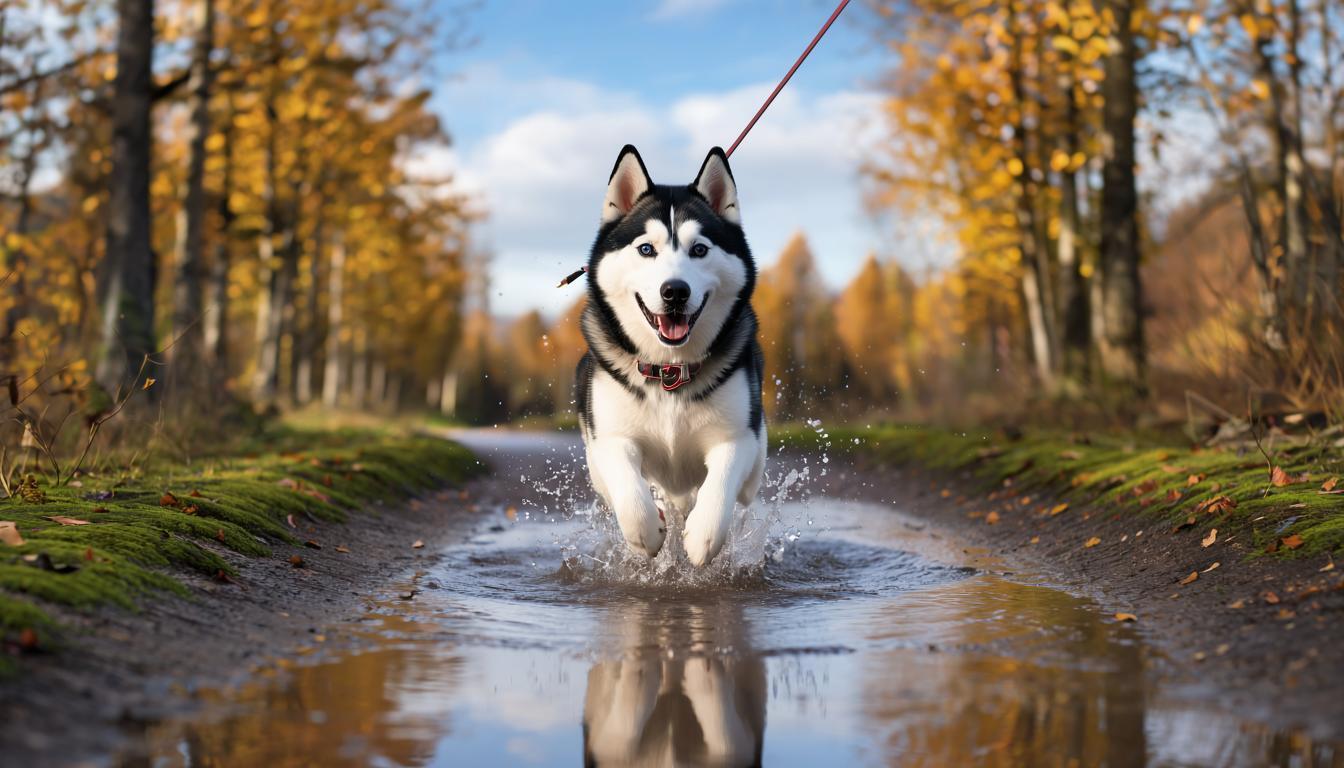 Прогулка с собакой