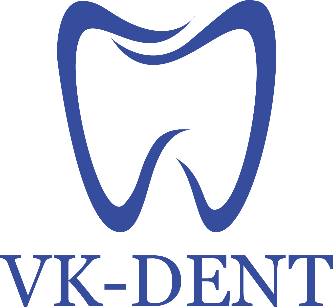 Логотип стоматологического кабинета VK-DENT