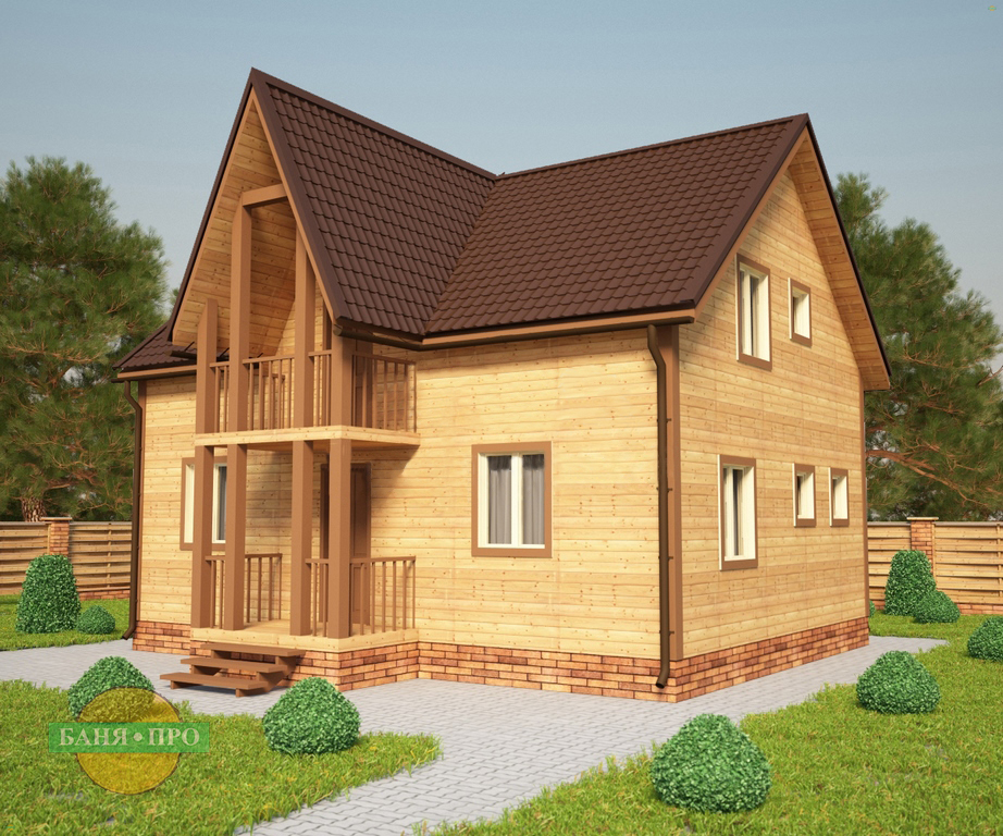 Бани из профилированного бруса от производителя Иваново