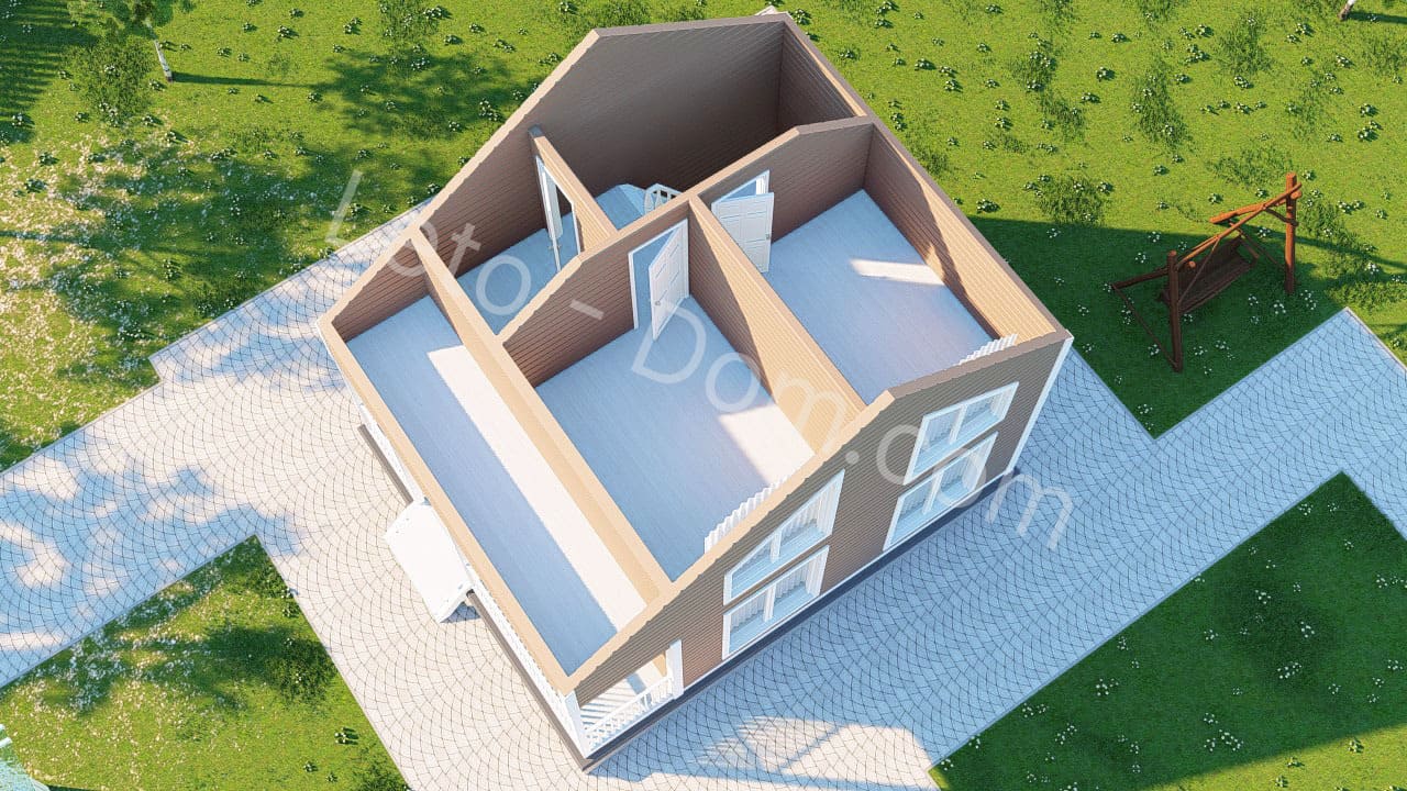 дом из бруса