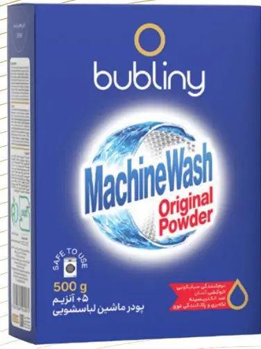 Порошок для машинной стирки BUBLiny: упаковка