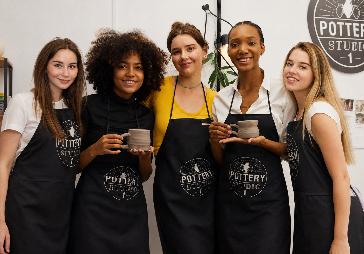 Pottery team building in Los Angeles