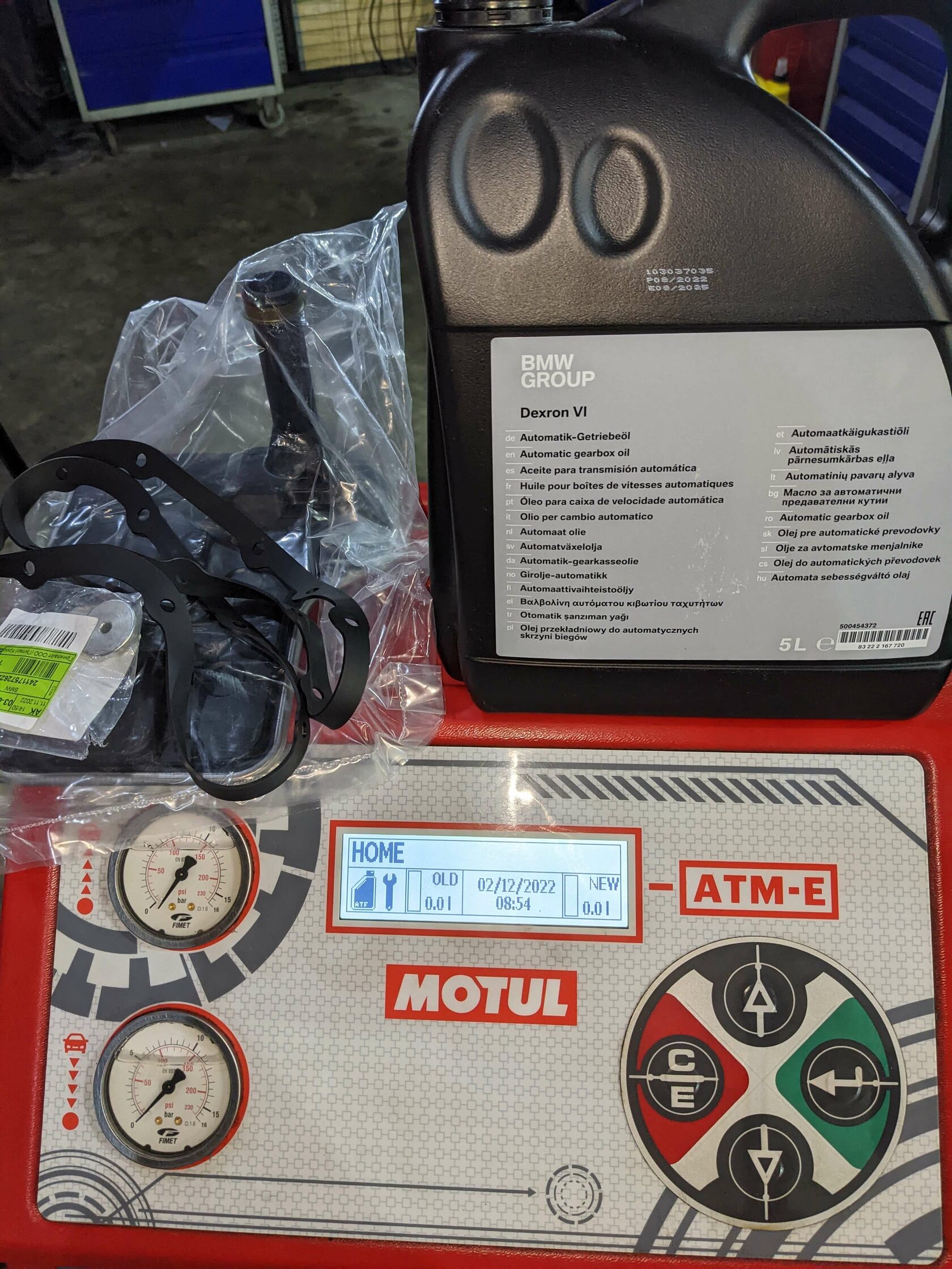 Масло синтетика BMW Dexron 6