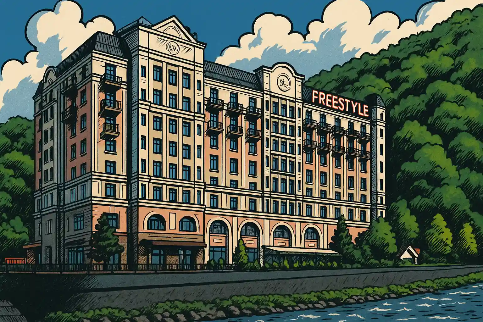 Фристайл Роза Хутор