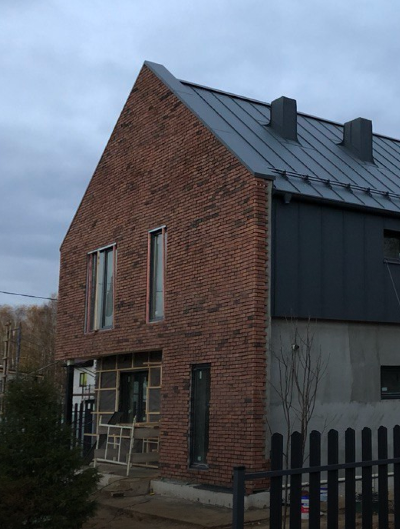 Готовый дом в Кропоткин кровля