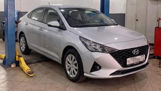 Hyundai Solaris в техцентре Акпп-Сервис