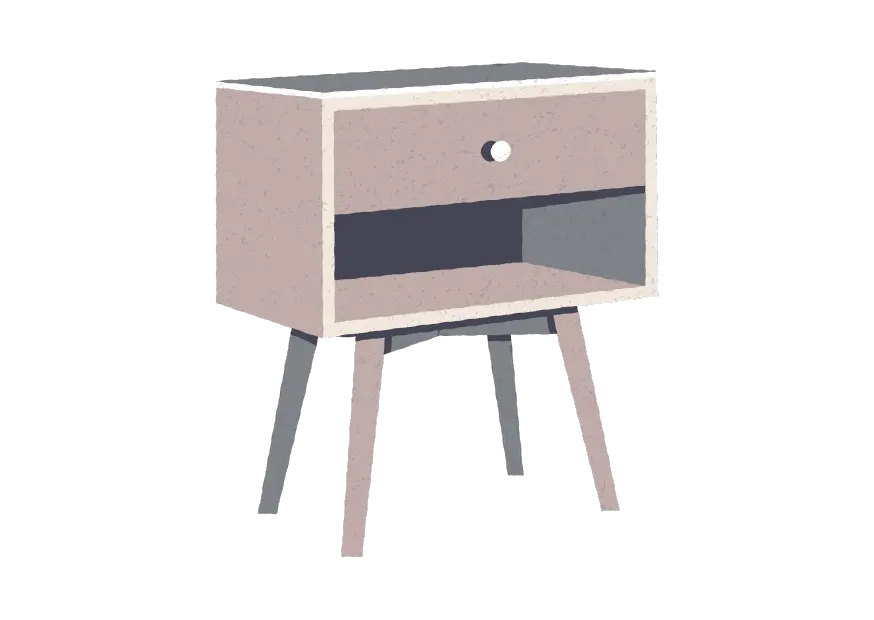 bedside table