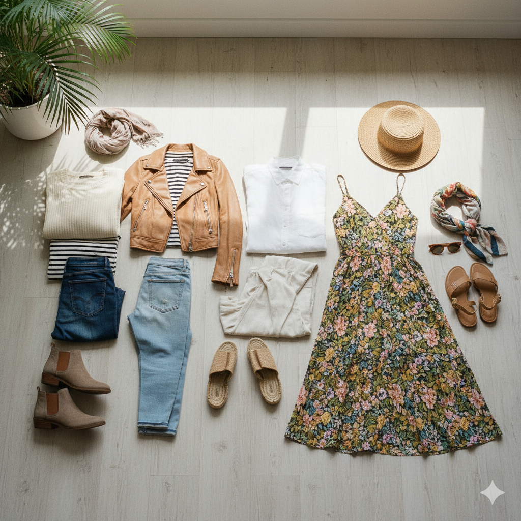 How to dress in Barcelona (simple local rule)