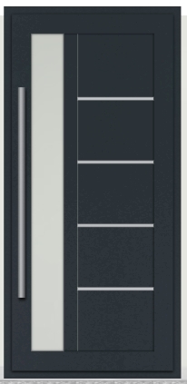 модель двери с декоративной панелью 4