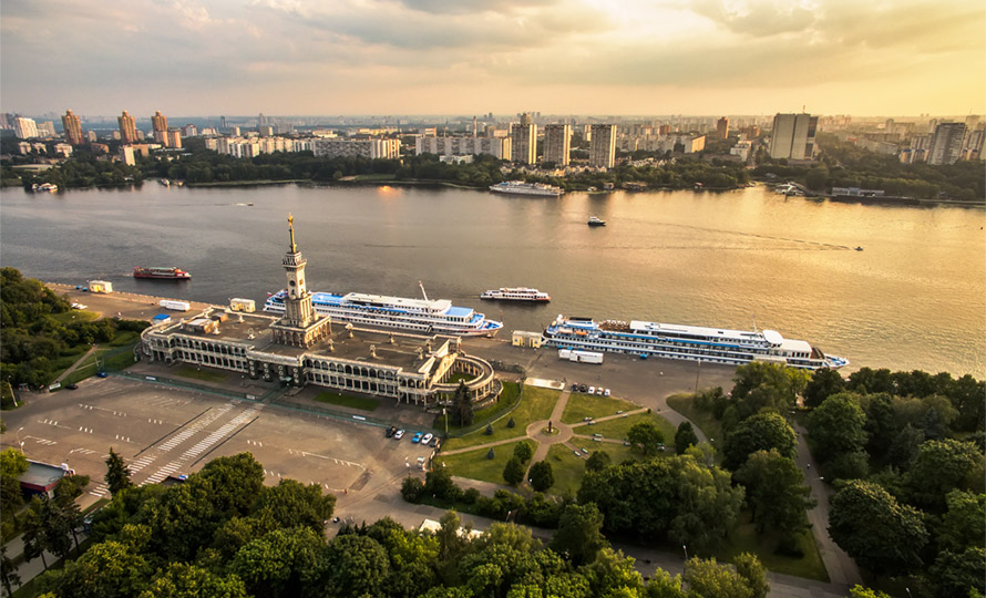 Экскурсионные пароходы Речной вокзал Москва