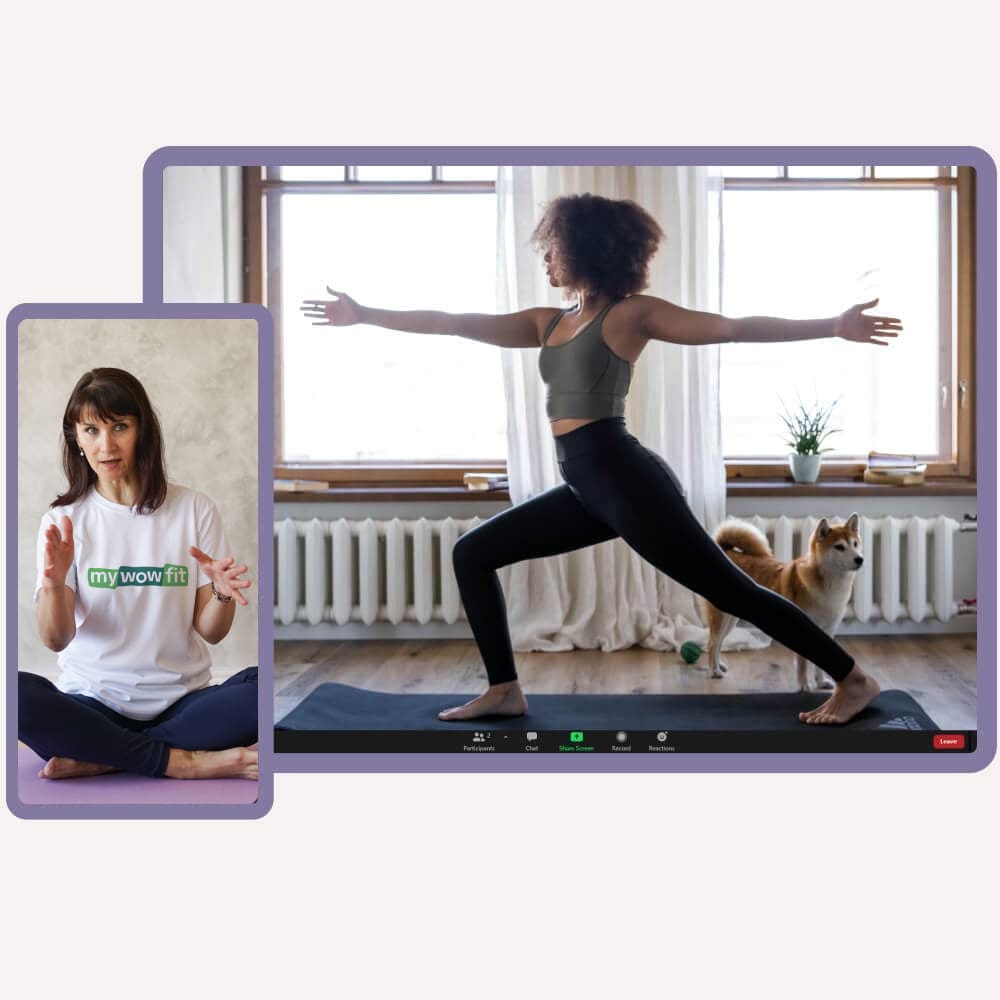 Virtual online yoga classes 1 on 1 live yoga with expert teachers Mywowfit