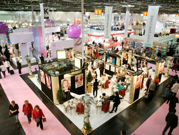 Организация выставки косметологической компании