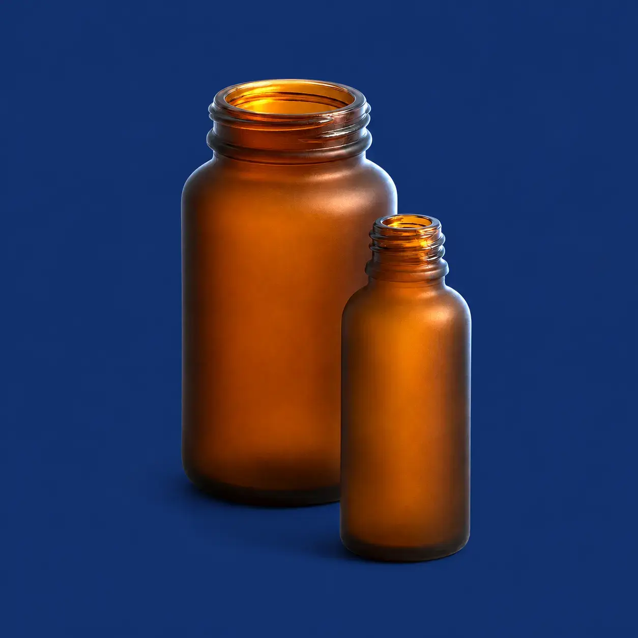 Банки и флаконы VitaGlass из матового стекла