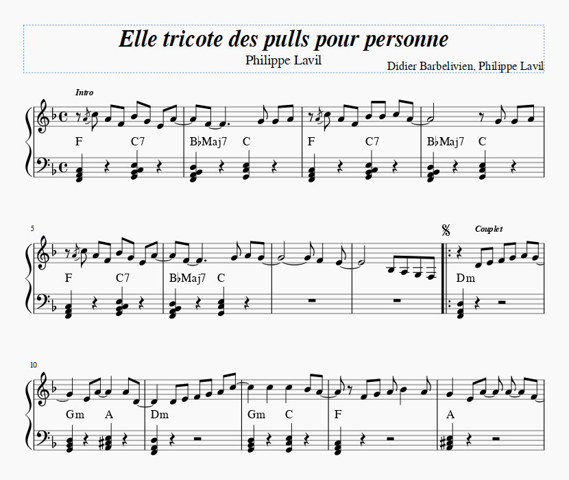 Elle tricote des pulls pour personne