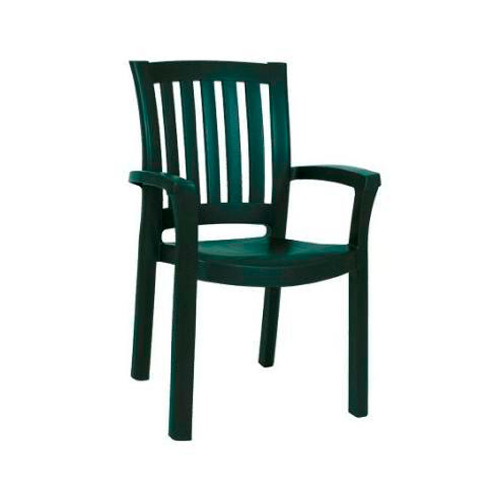 Кресло пластиковое Анкона зеленое производитель