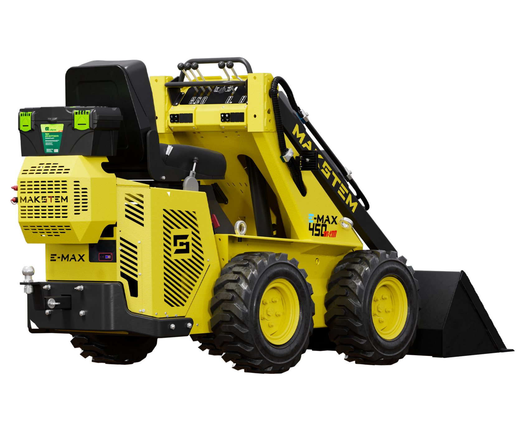 МАКСТЕМ MAX 600 электрическая версия с закрытой кабиной