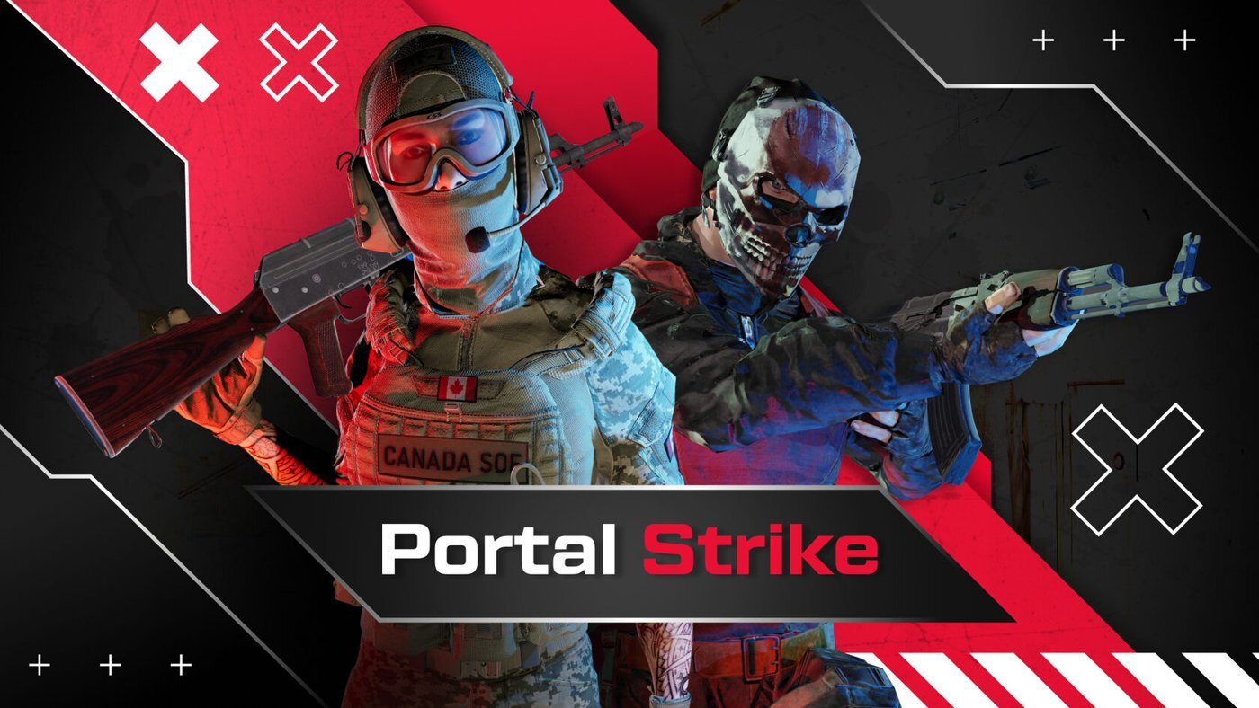 Обложка командной VR-игры Portal Strike