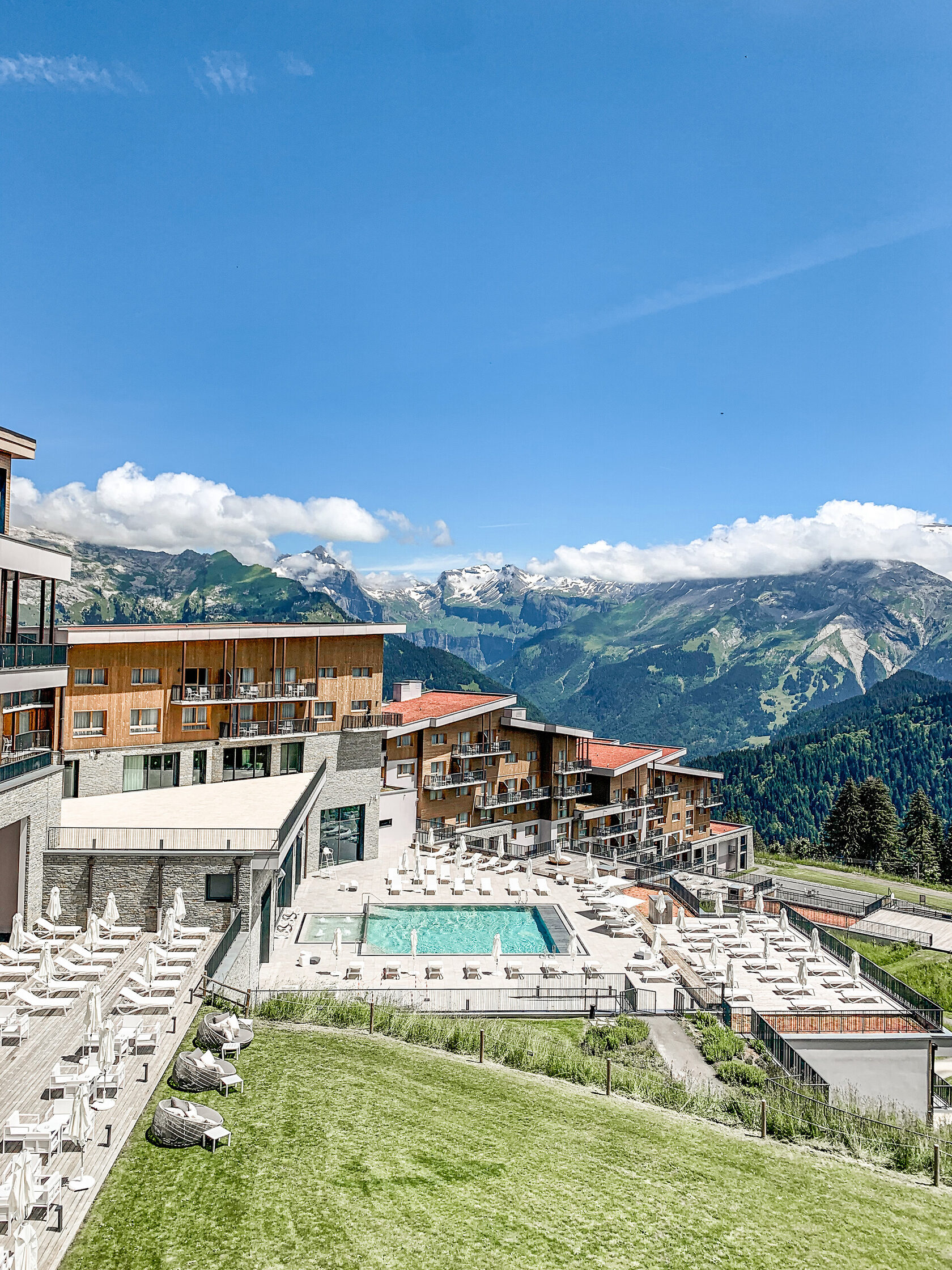 Club Med Grand Massif Samoëns Morillon летом