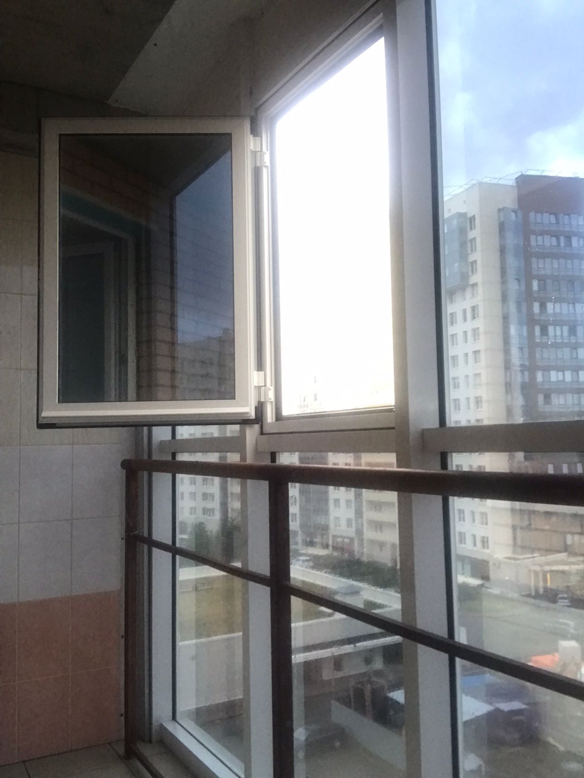 Тонировка лоджии атермальной плёнкой