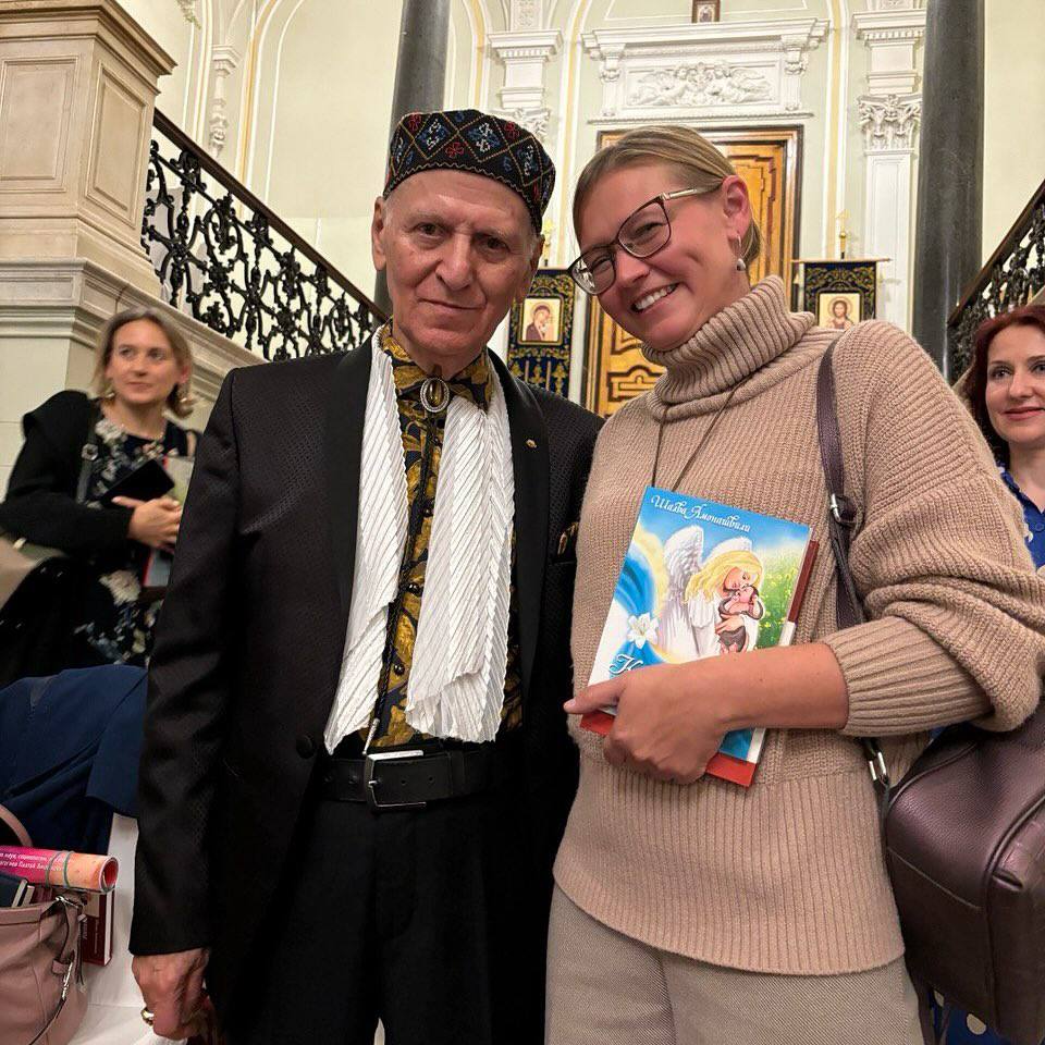 25 сентября Елена Сергеевна посетила семинар Шалвы Амоношвили в Санкт-Петербурге