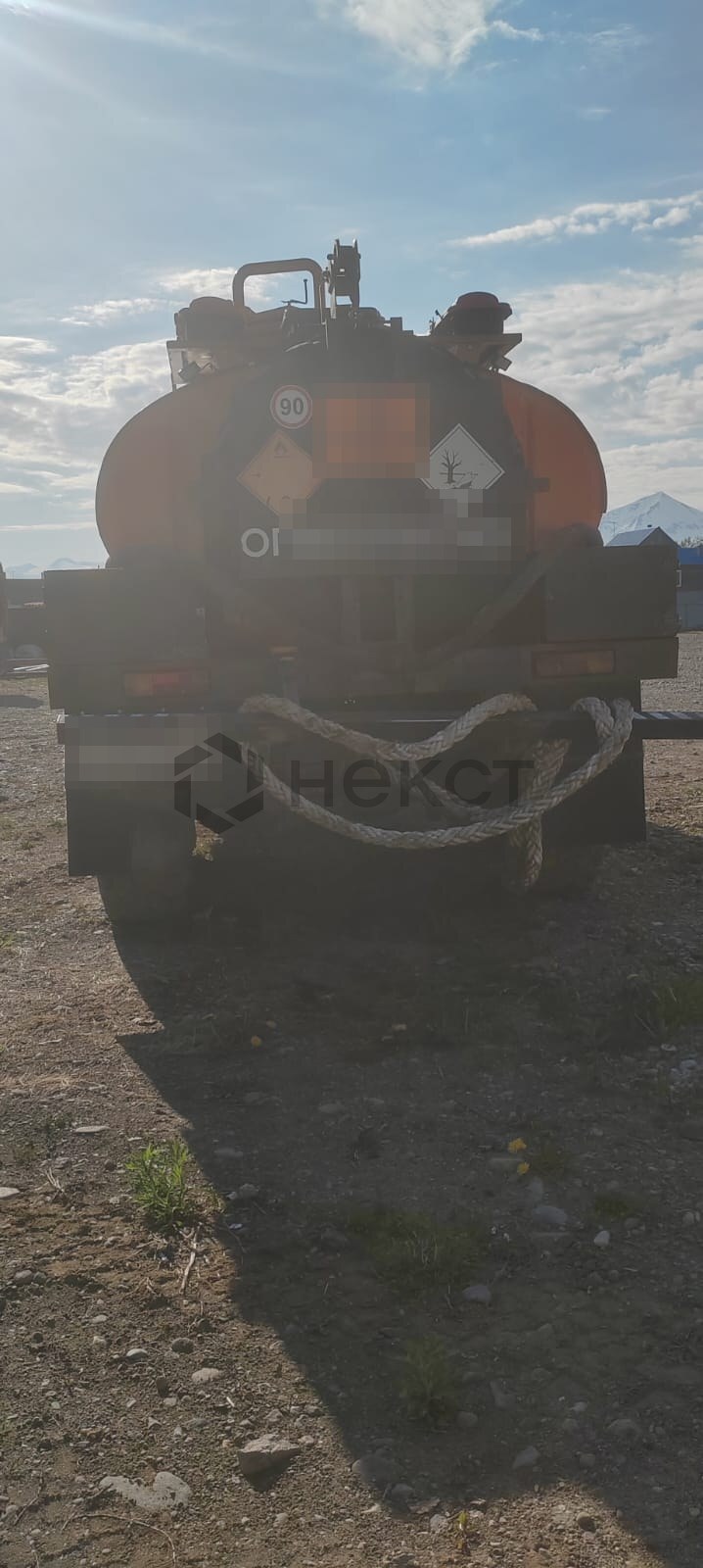 Установка УОС и главного переключателя АКБ КамАЗ 4310 АЦ-8