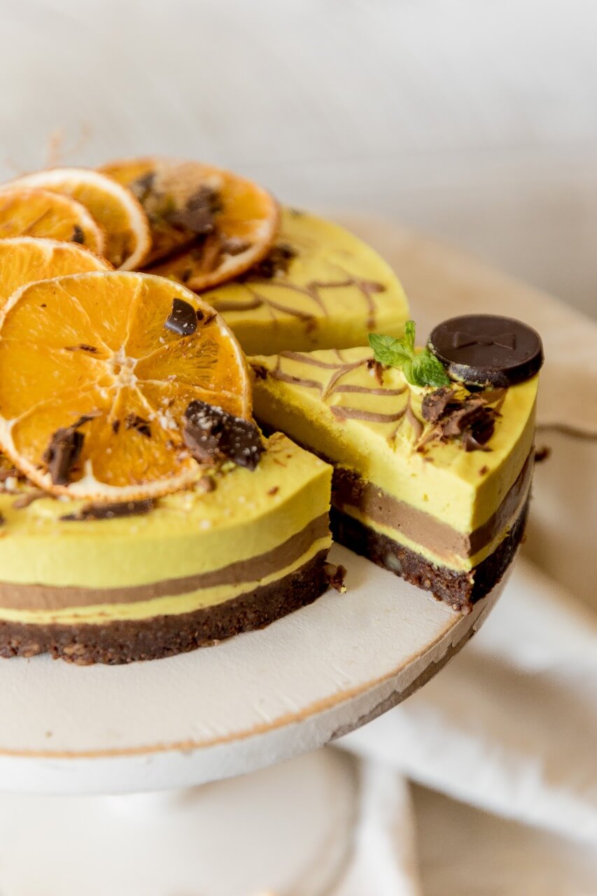 Как приготовить Апельсиновый торт с шоколадным кремом просто рецепт пошаговый