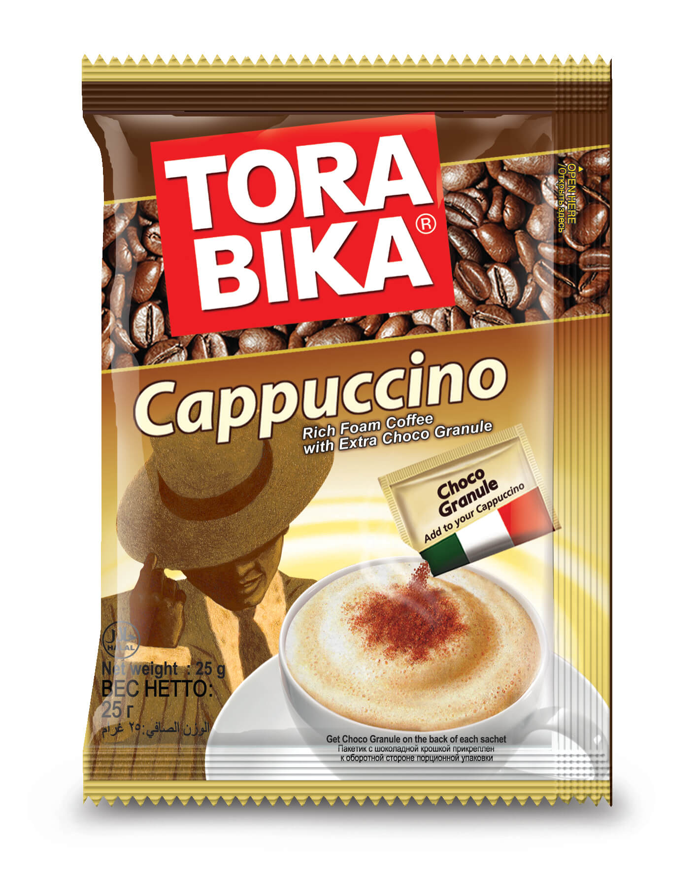 Tora bika cappuccino