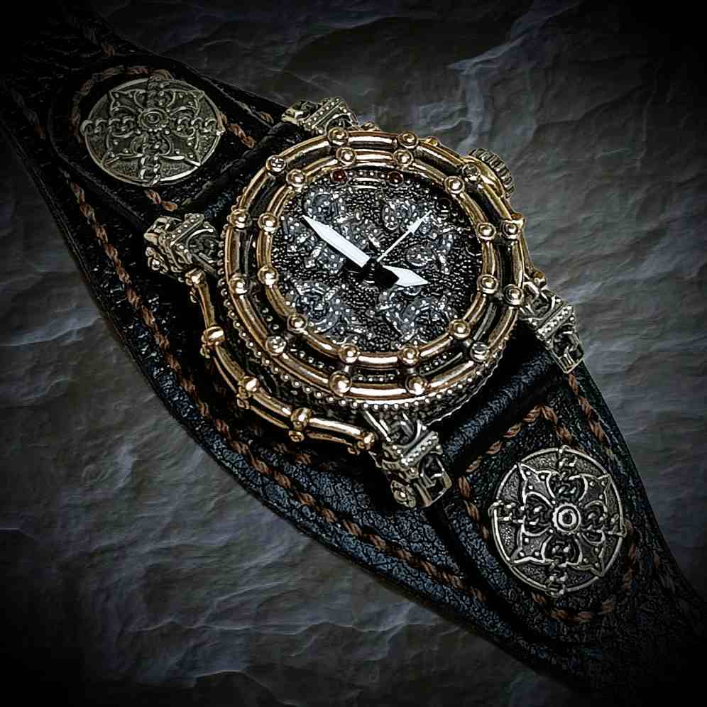 мужские часы, авторские часы, часы в стиле стимпанк.