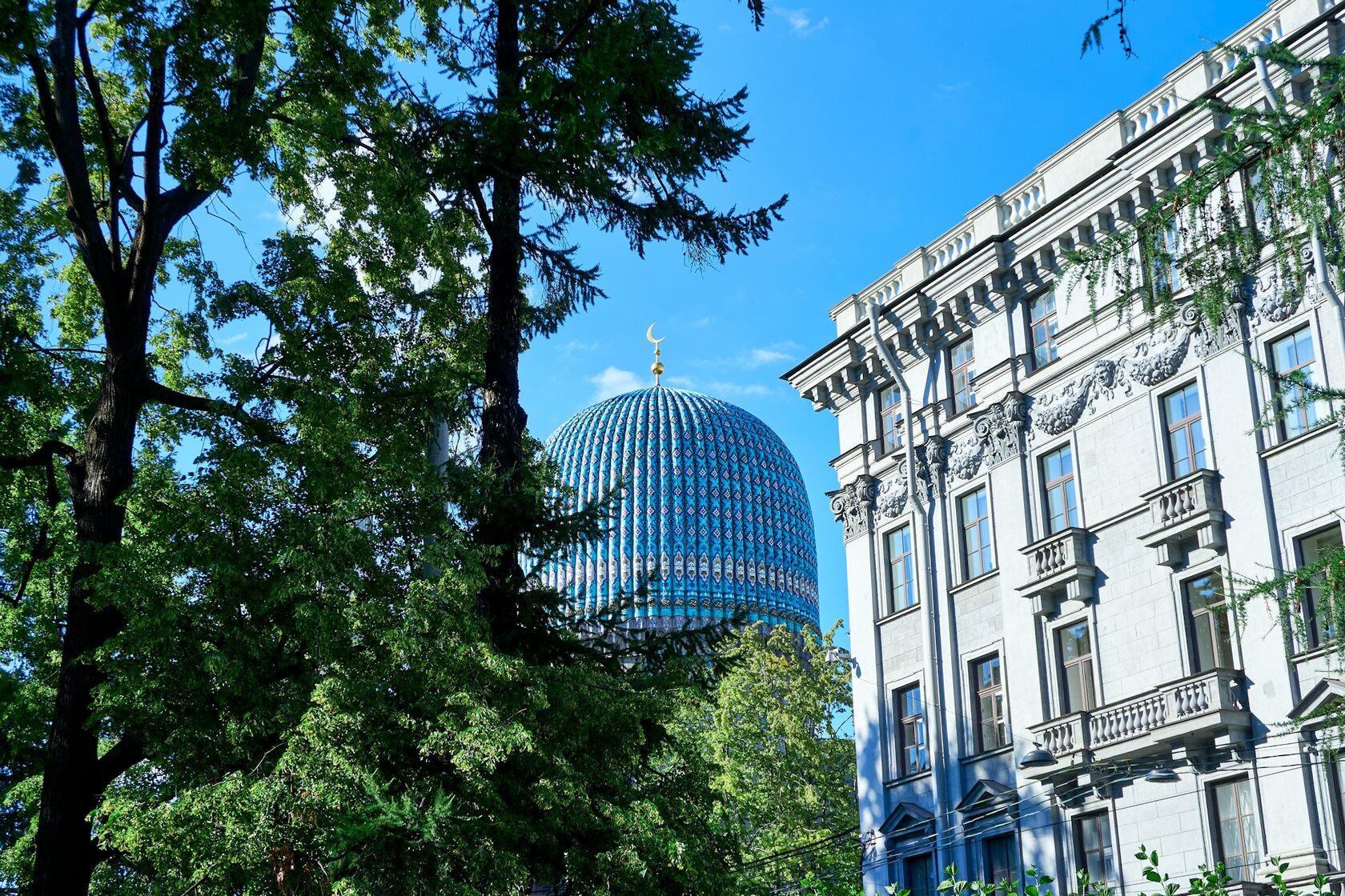 Санкт-Петербургская соборная мечеть, Россия, Санкт-Петербург, Петроградский р-н, Кронверкский пр-т, 7