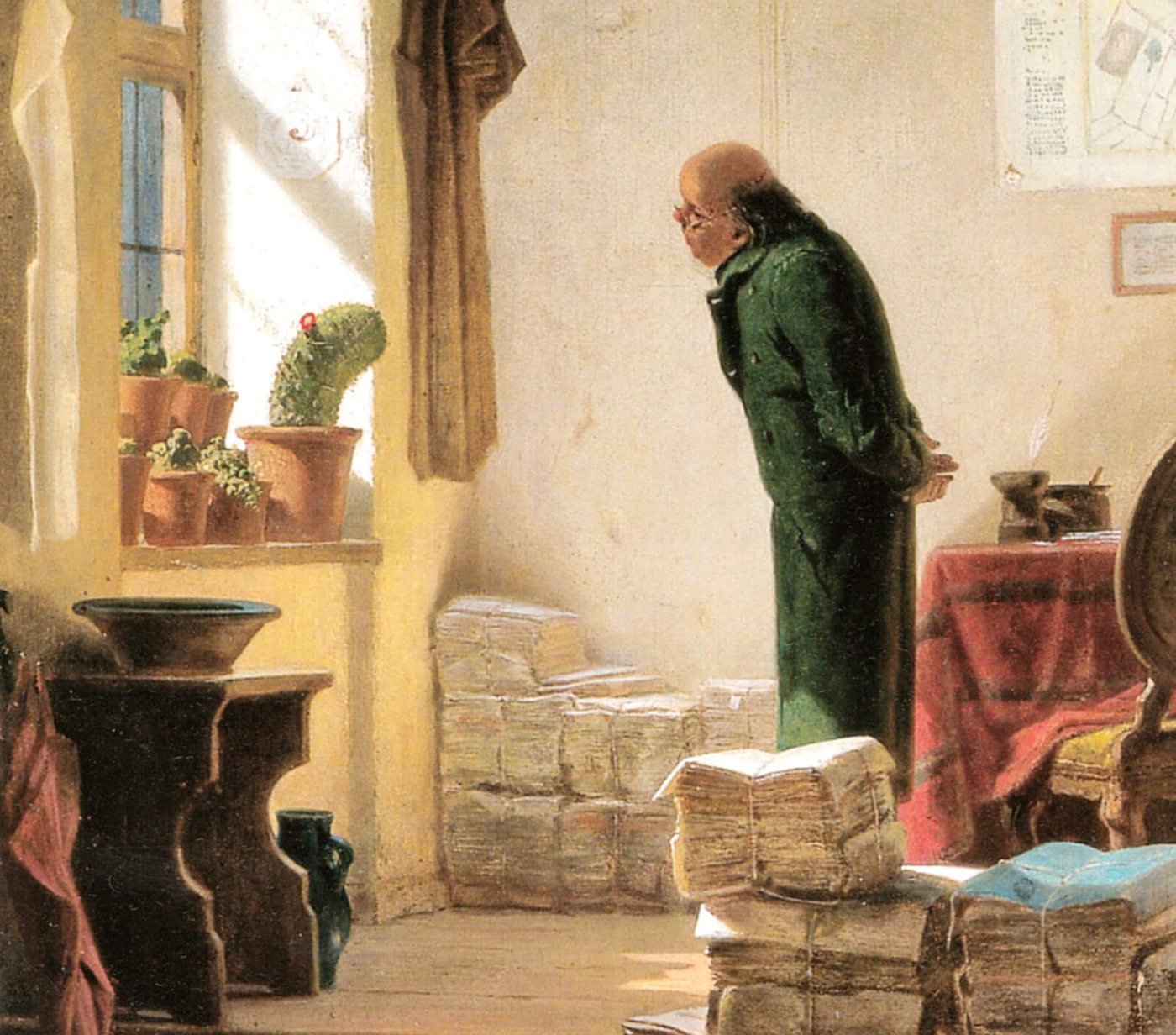 Карл Шпицвег, «Любитель кактусов» (1850)