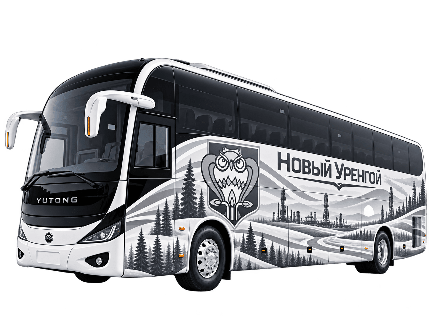 Автобус Yutong для поставки в Новый Уренгой
