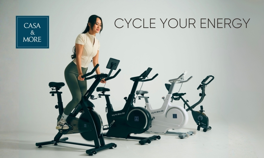 Велотренажёр для дома — эффективные тренировки с MyFit от Casa&amp;More