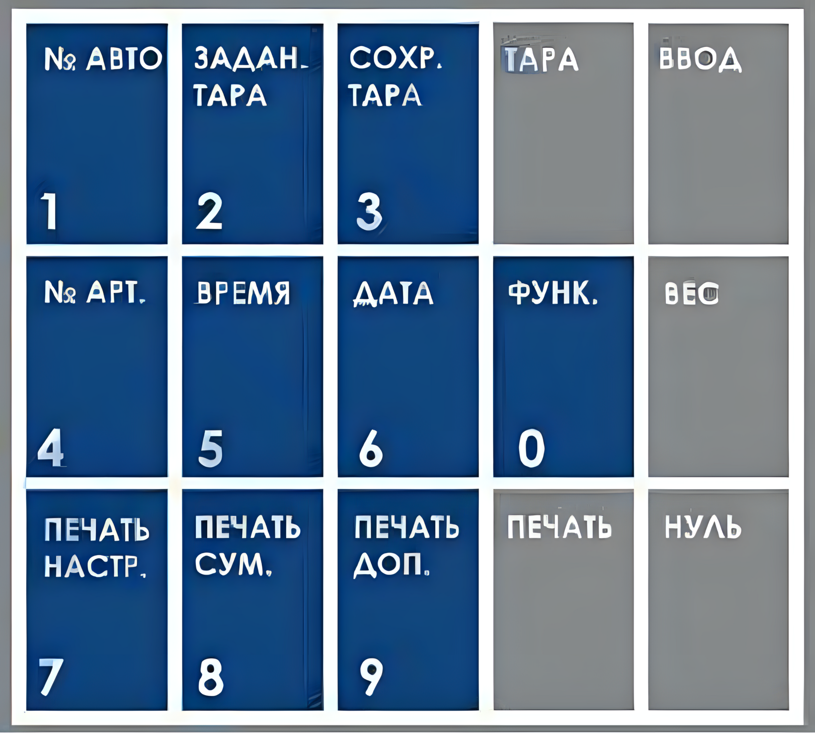 Клавиатура Титан 9