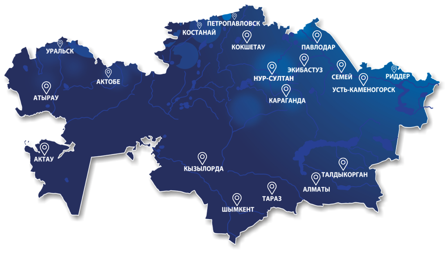 Республика Казахстан на карте. Карта Казахстана по городам. Карта Республики Казахстан с областями. Карта Казахстана с городами.