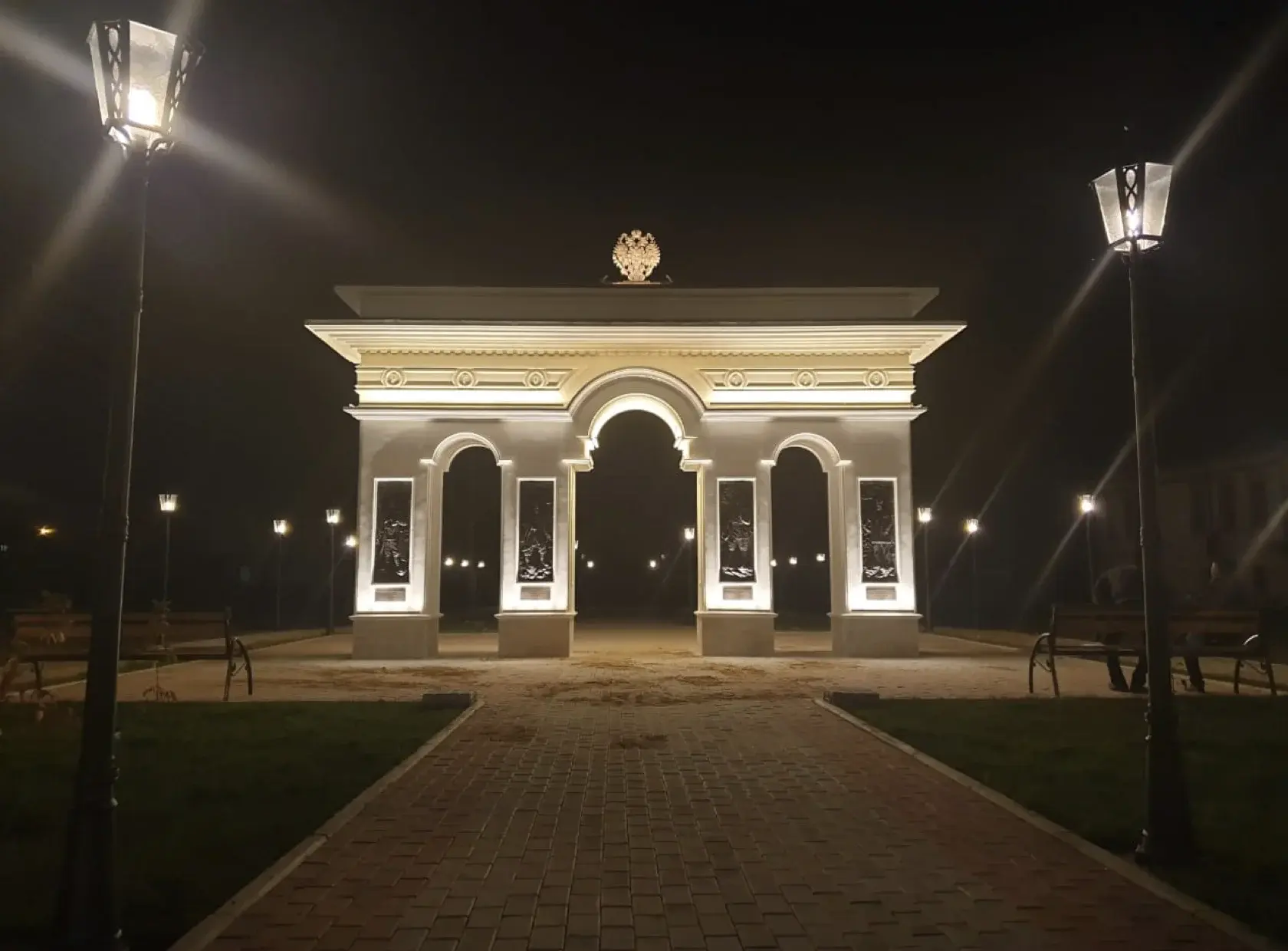 Наружная архитектурная подсветка