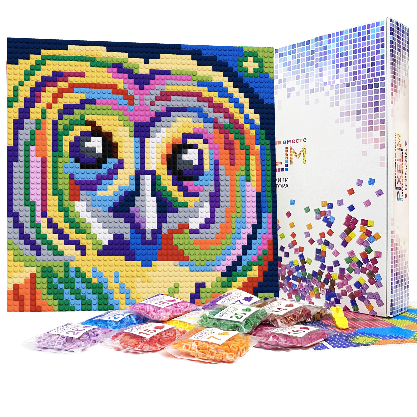 Радужный схема. Мозаика Радужный Филин. Радужная Сова. Сова Радуга. Схема Радужная Сова.