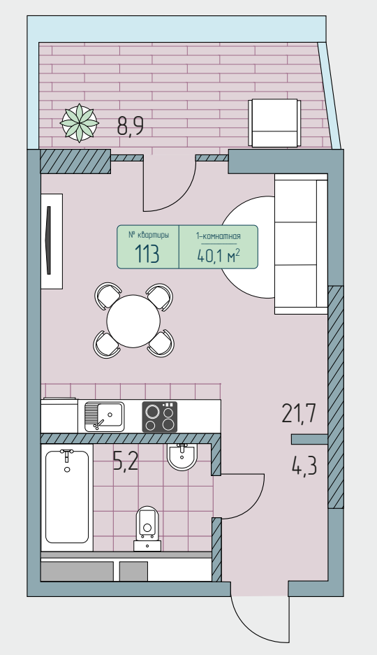 Морелло выбор апартаментов