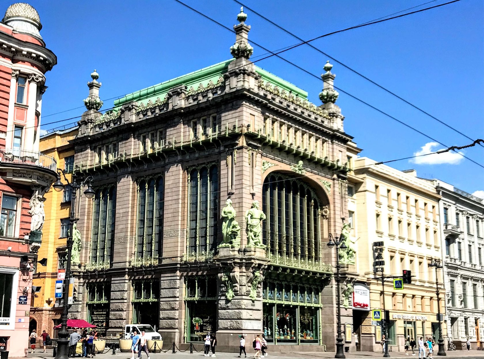 Art Nouveau in St. Petersburg, Russia