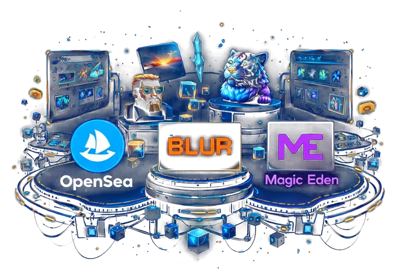 Платформы для работы с невзаимозаменяемыми токенами на блокчейне