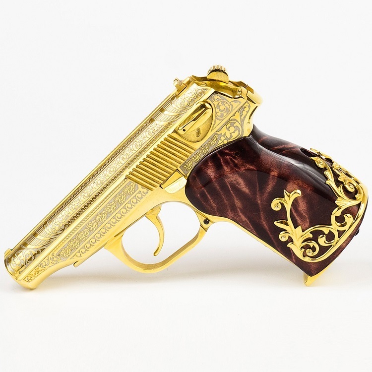 Золотой пневматический пистолет ПМ