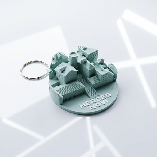 Brendirani suvenir privjesak Herceg Novi, Crna Gora