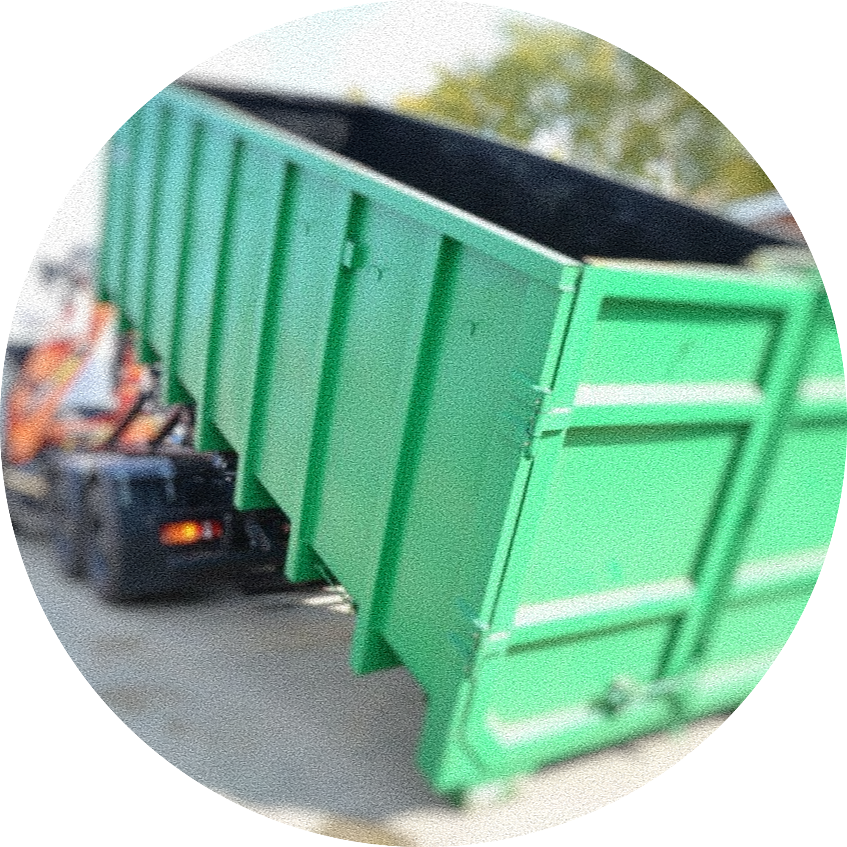 Вывоз мусора контейнером