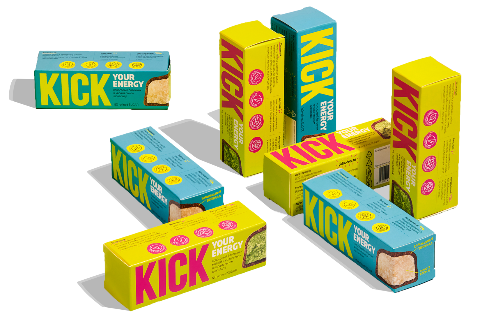 KICK – производитель шоколадных батончиков