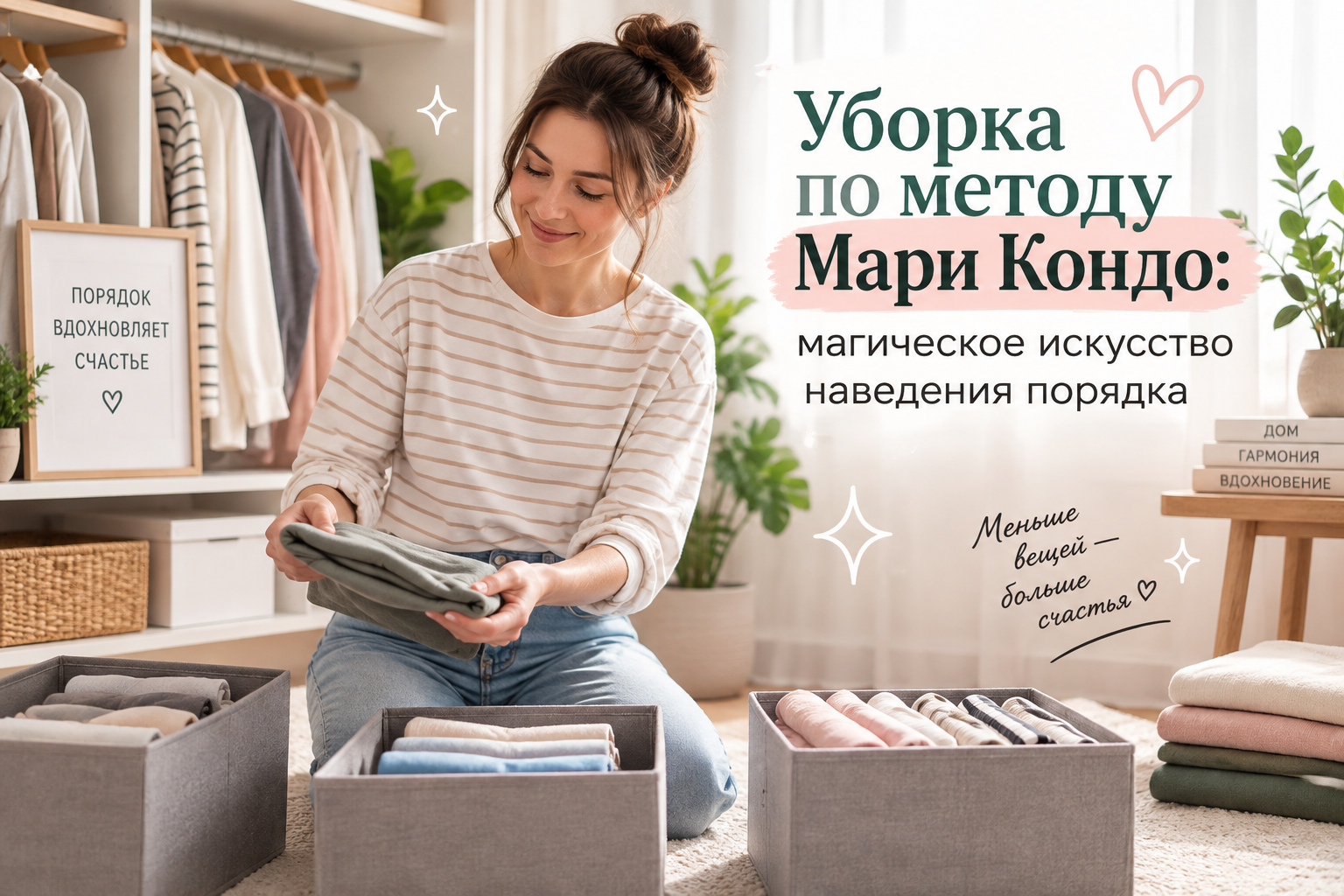 Уборка по методу Мари Кондо