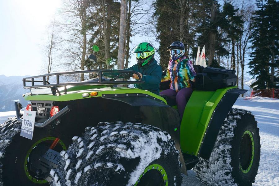 Прокат квадро-гигантов в Красной Поляне. Туристика-лайф